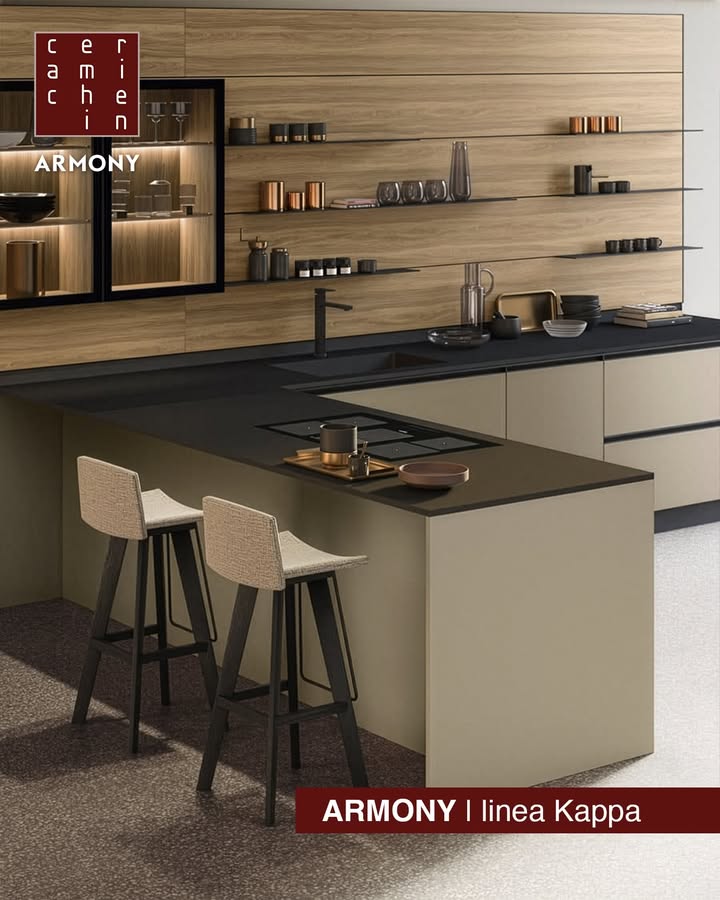 Armony Cucine Linea Kappa ✨
Design essenziale, materiali ricercati e